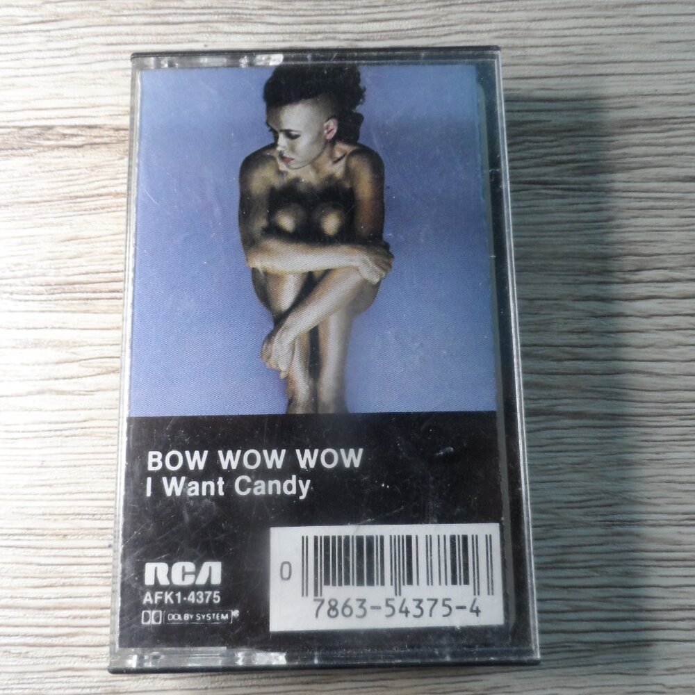 1982 Bow Wow Wow "I Want Candy" Cassette Tape